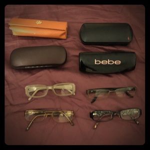 Designer frames-BEBE, FENDI, DIOR
